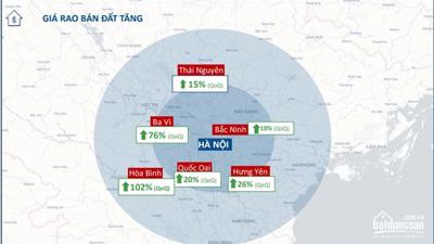 'Sốt đất' vùng ven Hà Nội đầu năm: Có nơi tăng giá gấp đôi chỉ sau 3 tháng