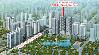Lạc Hồng Lotus N01 - T5 - Khu đô thị Ngoại Giao Đoàn