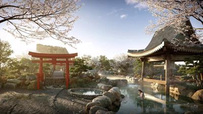 Cận cảnh tổ hợp Onsen 1.000 tỷ trong Ecopark, phát triển bởi 3 “ông Lớn” Nhật Bản