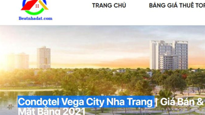 Rủi ro mua condotel Vega City Nha Trang