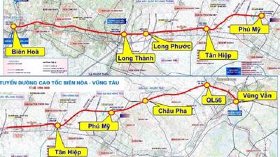 Xin chuyển cao tốc Biên Hòa-Vũng Tàu sang đầu tư công