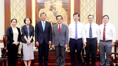Tổng Lãnh sự quán Nhật Bản tại TP Hồ Chí Minh thăm và làm việc tại tỉnh An Giang