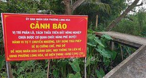 Cần Thơ: Kiến nghị làm rõ vi phạm trong quản lý đất đai tại quận Ninh Kiều