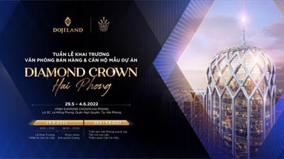 Tuần lễ khai trương VPBH và lễ ra mắt căn hộ mẫu Diamond Crown Hai Phong