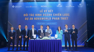 Đất Xanh Miền Bắc 'bắt tay' Tập đoàn Novaland, chính thức phát triển kinh doanh dự án NovaWorld Phan Thiet