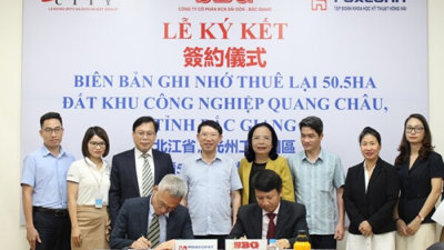 Bắc Giang: 'Ông lớn' Foxconn rót thêm 300 triệu USD vào KCN Quang Châu