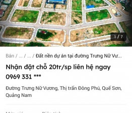 Quảng Nam: Chấn chỉnh hoạt động đầu tư, kinh doanh đất nền dự án chợ Đông Phú