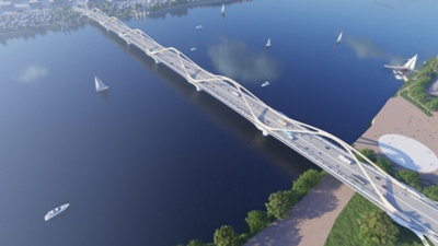 Hà Nội đầu tư hơn 3.400 tỷ đồng xây cầu vượt sông Hồng