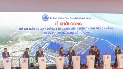 Chủ tịch nước Nguyễn Xuân Phúc dự khởi công dự án Cảng Liên Chiểu Đà Nẵng