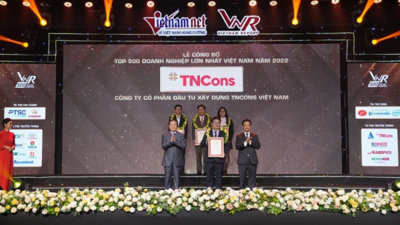BXH 500 doanh nghiệp tư nhân lớn nhất Việt Nam gọi tên TNCons Vietnam