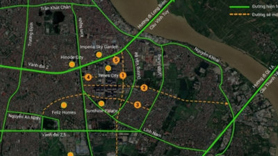 5 tuyến đường mở chính thức quanh khu đô thị Times City