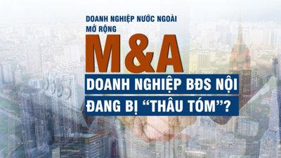 Nhà đầu tư nước ngoài mở rộng M&A dự án