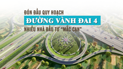 Đón đầu quy hoạch đường Vành đai 4, nhiều nhà đầu tư "mắc cạn"