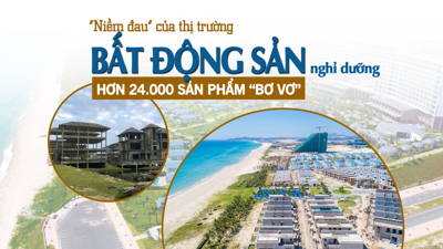 "Niềm đau" của thị trường bất động sản nghỉ dưỡng, hơn 24.000 sản phẩm “bơ vơ”