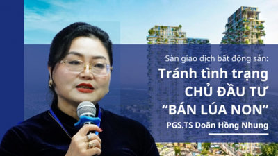 Sàn giao dịch bất động sản có tránh được tình trạng chủ đầu tư “bán lúa non”?