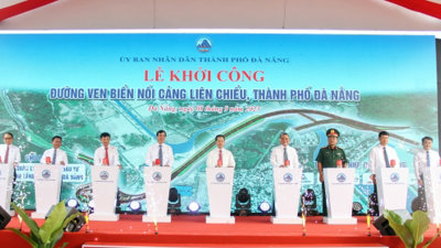 Đà Nẵng: Khởi công tuyến đường ven biển nối Cảng Liên Chiểu trị giá 1.203 tỷ đồng