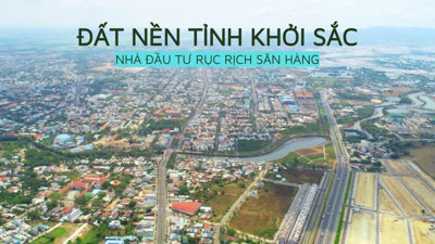 Đất nền ở các tỉnh có dấu hiệu khởi sắc