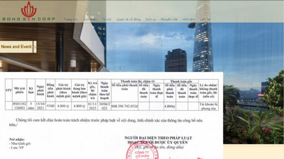 Bông Sen Corp liên tục báo lỗ, chậm thanh toán lô trái phiếu 4.800 tỷ đồng