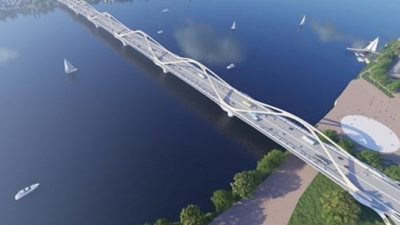 Hà Nội sẽ khởi công cây cầu 3.400 tỷ bắc qua sông Hồng vào cuối năm nay