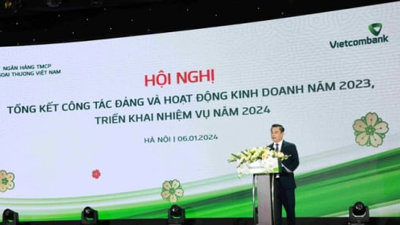 Năm 2023, Vietcombank nộp ngân sách Nhà nước 11.200 tỷ đồng