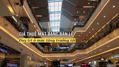 Giá thuê mặt bằng bán lẻ trung tâm Hà Nội tăng 13%