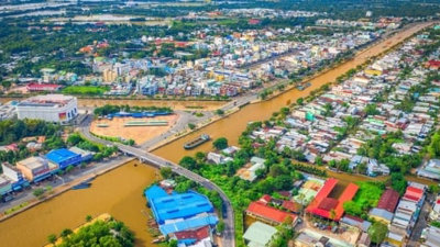 Dòng kênh 'ấm no' bậc nhất Việt Nam: Dài 45km nhưng mất 3 năm để hoàn thành, là tuyến huyết mạch chở lúa gạo miền Tây suốt trăm năm