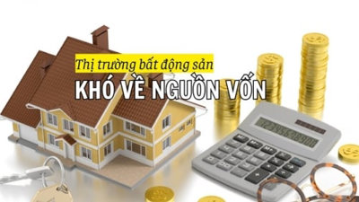 Thị trường bất động sản vẫn gặp khó về dòng vốn