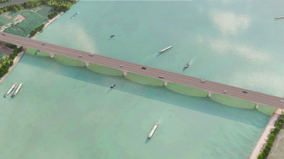 Cầu vượt sông gần 5.000 tỷ: Sẽ 'mở ra' con đường mới nối Hà Nội tới tỉnh nhỏ thứ 3 Việt Nam