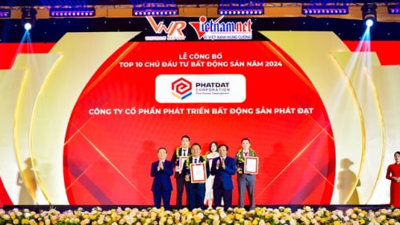 Phát Đạt lần thứ 4 liên tiếp được vinh danh Top 10 Công ty Bất động sản uy tín