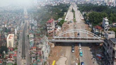 Tuyến đường 6 làn xe với mức đầu tư nghìn tỷ tại Hà Nội sắp cán đích