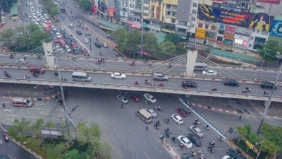 'Điểm đen' Ngã Tư Sở có thêm giải pháp giảm ùn tắc với tuyến đường mới nối đến Cầu Giấy