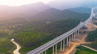 Toàn cảnh tuyến cao tốc 50km trị giá 11.000 tỷ, kết nối Thủ đô với tỉnh rộng nhất Việt Nam