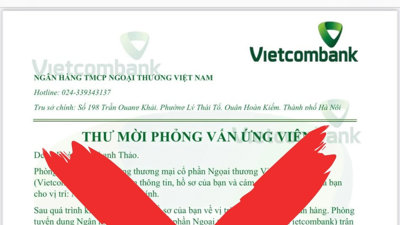 Vietcombank cảnh báo đối tượng mạo danh ngân hàng lừa đảo, chiếm đoạt tài sản