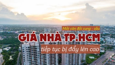 Giá nhà ở tại TP.HCM có nguy cơ tiếp tục tăng giá