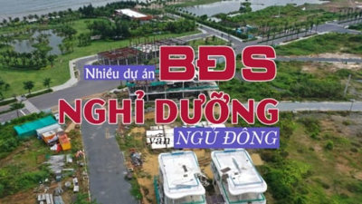 Nhiều dự án bất động sản nghĩ dưỡng vẫn “ngủ đông”