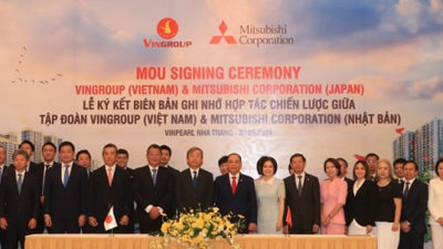 Vingroup và Mitsubishi Corporation ký biên bản ghi nhớ hợp tác chiến lược toàn diện