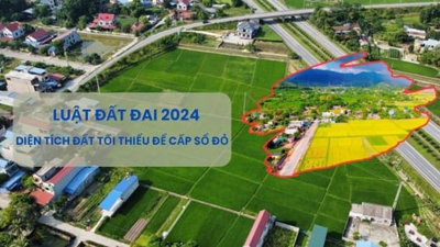 Luật Đất đai 2024 quy định diện tích đất tối thiểu để cấp sổ đỏ như thế nào?