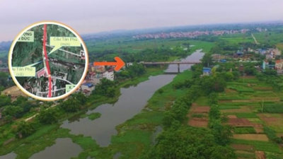 Hà Nội chi gần 120 tỷ đồng làm cầu Tân Phú vắt qua sông Đáy