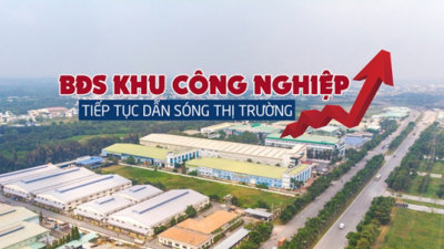 Bất động sản khu công nghiệp tiếp tục dẫn sóng thị trường