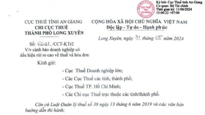 Chuyển công an thông tin Ngọc Hùng Dũng AG các dấu hiệu hành vi trốn thuế