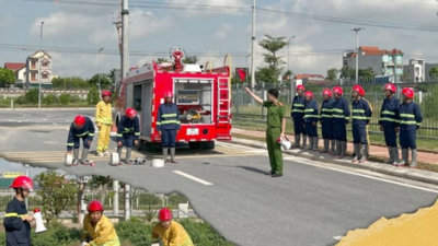 Biện pháp đảm bảo an toàn phòng chống cháy nổ tại các khu công nghiệp