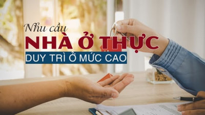 Nhu cầu nhà ở thực vẫn duy trì ở mức cao