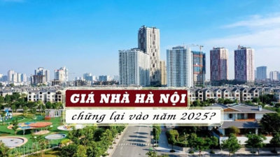 Giá nhà Hà Nội sẽ chững lại vào năm 2025