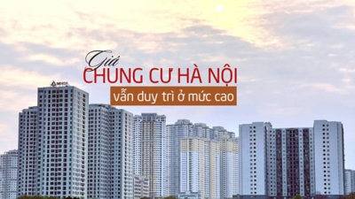 Giá nhiều chung cư Hà Nội vẫn duy trì ở mức cao