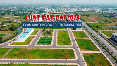 Luật Đất đai 2024 sẽ giải quyết các mâu thuẫn giữa giá khung và giá thị trường thực tế.