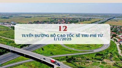 12 tuyến đường bộ cao tốc do Nhà nước đầu tư sẽ thu phí từ năm 2025