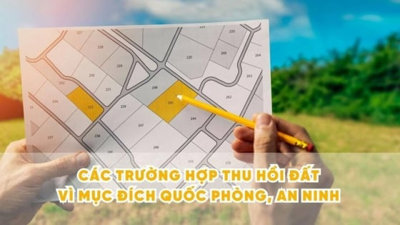 10 trường hợp thu hồi đất vì mục đích quốc phòng, an ninh theo Luật Đất đai 2024