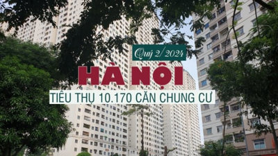 Quý 2, Hà Nội tiêu thụ 10.170 căn chung cư