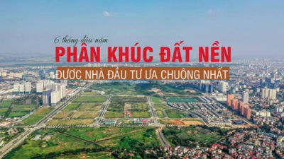 Phân khúc đất nền được nhà đầu tư ưa chuộng nhất 6 tháng đầu năm 2024