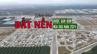 Đất nền là phân khúc nóng nhất trong nửa đầu năm 2024